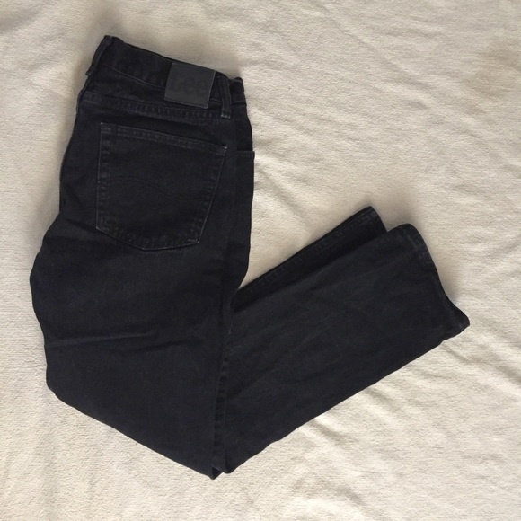 black lee jeans mens